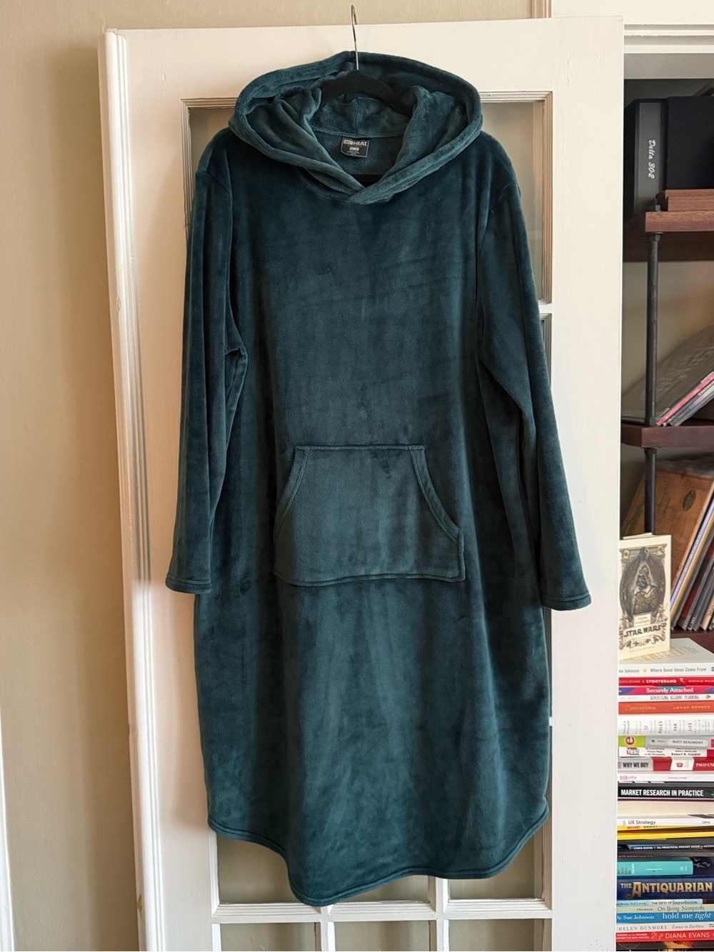 32 degrees soft velour lounge hoodie